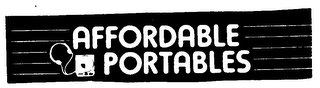 AFFORDABLE PORTABLES logo