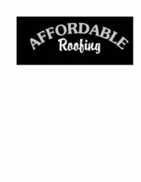 AFFORDABLE ROOFING logo