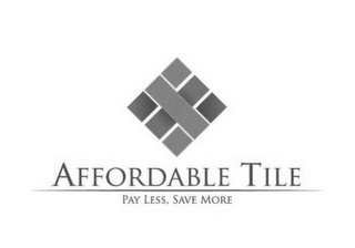 AFFORDABLE TILE PAY LESS SAVE MORE logo