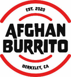 AFGHAN BURRITO EST. 2020 BERKELEY, CA logo