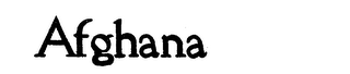 AFGHANA logo