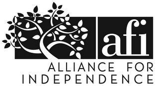 AFI ALLIANCE FOR INDEPENDENCE logo