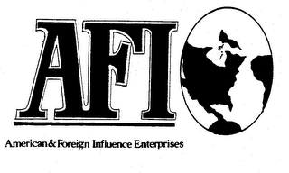 AFI AMERICAN & FOREIGN INFLUENCE ENTERPRISES logo
