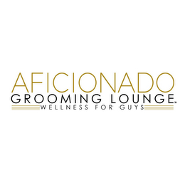 AFICIONADO GROOMING LOUNGE WELLNESS FOR GUYS logo