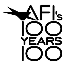 AFI'S 100 YEARS 100 logo