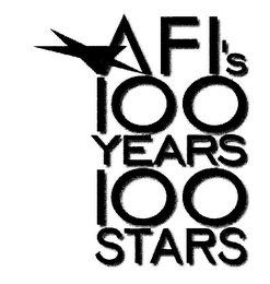 AFI'S 100 YEARS 100 STARS logo