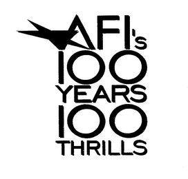 AFI'S 100 YEARS 100 THRILLS logo