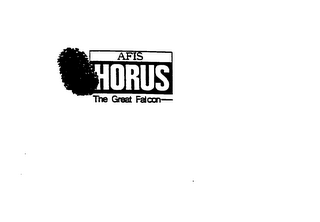 AFIS HORUS THE GREAT FALCON logo