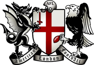 AFL AMERICAN FOOTBALL LONDON logo