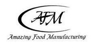 AFM AMAZING FOOD MANUFACTURING logo