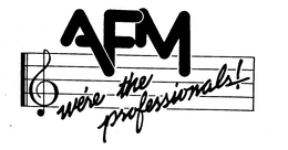 AFM WE'RE THE PROFESSIONALS ! logo