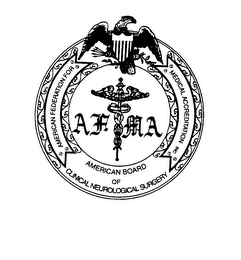 AFMA AMERICAN FEDERATION FOR MEDICAL ACCREDITATION INC AMERICAN BOARD OF CLINICAL NEUROLOGICAL SURGERY logo
