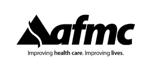 AFMC IMPROVING HEALTH CARE. IMPROVING LIVES. logo
