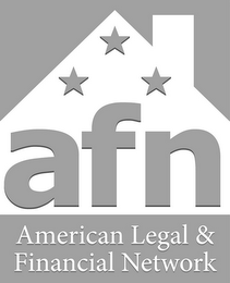 AFN AMERICAN LEGAL & FINANCIAL NETWORK logo