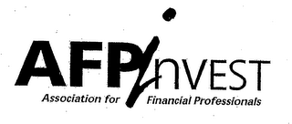 AFPINVEST ASSOCIATION FOR FINANCIAL PROFESSIONALS logo