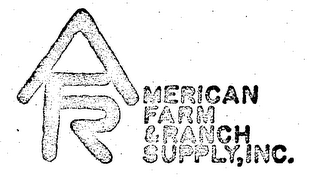 AFR AMERICAN FARM & RANCH SUPPLY, INC. logo