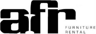 AFR FURNITURE RENTAL logo