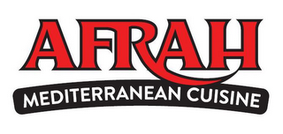 AFRAH MEDITERRANEAN CUISINE logo