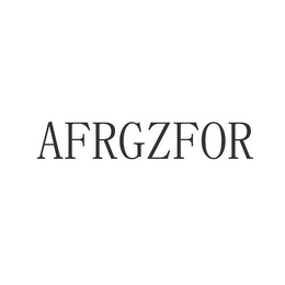 AFRGZFOR logo