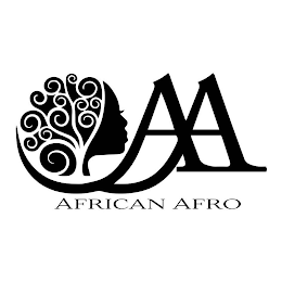 AFRICAN AFRO AA logo