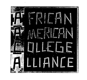 AFRICAN AMERICAN COLLEGE ALLIANCE logo