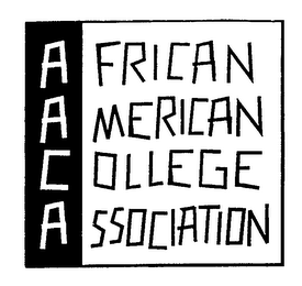 AFRICAN AMERICAN COLLEGE ASSOCIATION logo