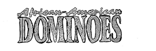 AFRICAN-AMERICAN DOMINOES logo