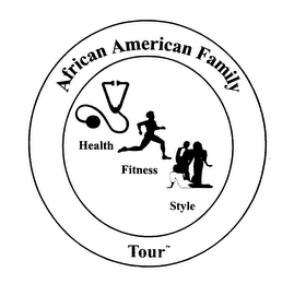 AFRICAN AMERICAN FAMILY HEALTH, FITNESS, STYLE TOUR logo