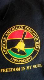 AFRICAN AMERICAN FREEDOM BELL 1700-PRESENT FREEDOM IN MY SOUL logo