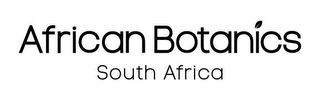 AFRICAN BOTANICS SOUTH AFRICA logo