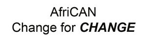 AFRICAN CHANGE FOR CHANGE logo