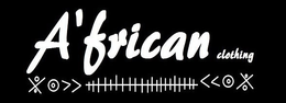 A'FRICAN CLOTHING logo