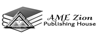 AFRICAN METHODIST EPISCOPAL ZION CHURCH FOUNDED 1796 AME ZION PUBLISHING HOUSE logo