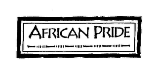 AFRICAN PRIDE logo