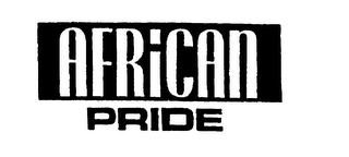 AFRICAN PRIDE