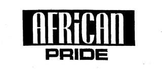 AFRICAN PRIDE
