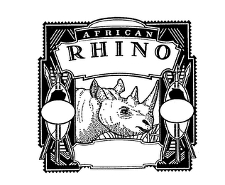 AFRICAN RHINO logo