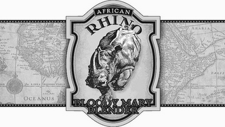 AFRICAN RHINO BLOODY MARY BLENDER logo