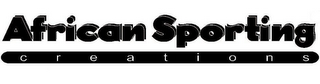 AFRICAN SPORTING CREATIONS logo