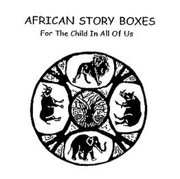 AFRICAN STORY BOXES FOR THE CHILD IN ALL OF US logo