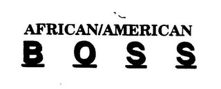 AFRICAN/AMERICAN BOSS logo