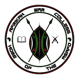 AFRIKAN WAR COLLEGE HOME OF THE ASAFO logo