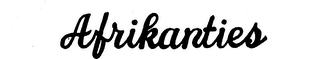 AFRIKANTIES logo