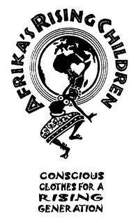 AFRIKA'S RISING CHILDREN CONSCIOUS CLOTHES FOR A RISING GENERATION logo