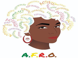 A.F.R.O.  ACTIVISTS FEMININITY RIVALING OPPRESSION logo
