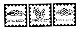 AFRO DIZZY AFRO DIZZY AFRO DIZZY logo