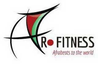 AFROFITNESS. AFROBEATS TO THE WORLD logo