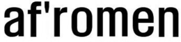 AF'ROMEN logo