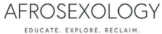AFROSEXOLOGY EDUCATE. EXPLORE. RECLAIM. logo