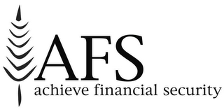 AFS ACHIEVE FINANCIAL SECURITY logo
